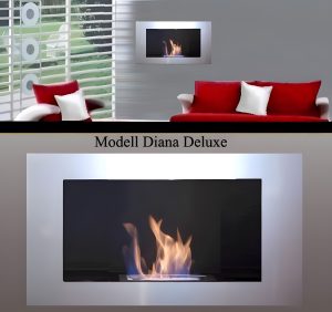 Ethanol- und Gelkamin Diana Deluxe im Vergleich